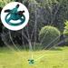 360 Fully Circle Rotating Watering Sprinkler Irrigation System 3 Nozzle Pipe Hose For Garden 3 Nozzle Irrigation Rotating Water Sprinkler