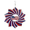 Dengmore Independence Day 3D D Ynamic Rotating Wind Chime Color 12 Inch Wind Wheel