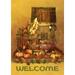 Toland Home Garden Autumn Farm Welcome Welcome Fall Flag Double Sided 28x40 Inch