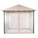 Garden Winds Replacement Canopy Top Cover for Destination Summer Gazebo - RipLock 350