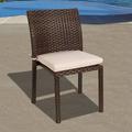 Atlantic Liberty All Weather Wicker Cushioned Side Chair - Set of 4