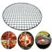 SPRING PARK BBQ Stainless Steel Barbecue Round Grill Mesh Wire Net Racks Grid Grate Picnic