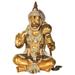 Exotic India Lord Hanuman in Ashirwad Mudra Brass Statue Multicolor