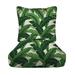 RSH DÃ©cor Indoor Outdoor Deep Seating Cushion Set 26â€�x 30â€� x 5â€� Seat and 26â€� x 20â€� Back Swaying Palms Aloe