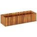 vidaXL Raised Garden Bed Raised Flower Bed Raised Garden Box Solid Acacia Wood