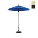 California Umbrella Venture 7.5 Bronze Market Umbrella in Beige