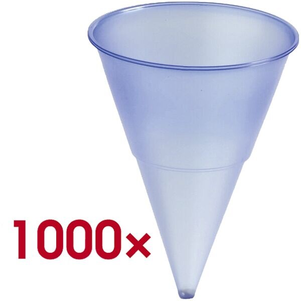 Papstar 1000 Spitzbecher blau - 115 ml blau Image