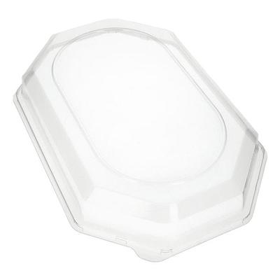 Papstar 10 Deckel für Servierplatten transparent - 45 cm x 31,5 cm transparent