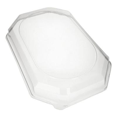 Papstar 10 Deckel für Servierplatten transparent - 55 cm x 37,5 cm transparent