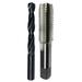 m12 X 1.75 High Speed Steel Plug Tap and 10.25mm High Speed Steel Drill Bit