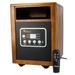 Dr. Infrared Heater DR-968 Electric Portable Infrared Space Heater 1500-Watt Cherry