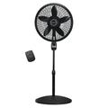 Lasko Cyclone 18 Oscillating Pedestal Fan with Remote 3 Speeds 54 H Black 1843 New