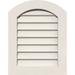 12 W x 32 H Peaked Top Gable Vent (17 W x 37 H Frame Size) 10/12 Pitch: Unfinished Non-Functional PVC Gable Vent w/ 1 x 4 Flat Trim Frame