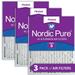 Nordic Pure 18x18x2 Pleated MERV 8 Air Filters 3 Pack