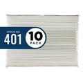 Aprilaire 401 (10-Pack) - Air Filter For Air Purifier Model 2400