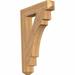 Ekena Millwork 5 1/2 W x 32 D x 44 H Merced Craftsman Smooth Bracket Western Red Cedar