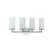 LA-8504/4-Cal Lighting-Four Light Bath Vanity