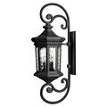 Hinkley Lighting H1609 Raley 4 Light 41-3/4 Tall Outdoor Wall Sconce - Black