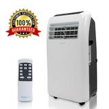 SereneLife SLPAC10 - Portable Air Conditioner - Compact Home A/C Cooling Unit with Built-in Dehumidifier & Fan Modes Includes Window Mount Kit (10 000 BTU)
