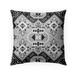ABADEH BLACK AND WHITE Indoor|Outdoor Pillow By Kavka Designs