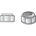 Hillman 59551 0.25 in. Stainless Steel SAE Nylon Lock Nut Pack of 50