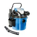 Vacmaster 5 Gallon 5 Peak HP with 2-Stage Motor Wet/Dry Vacuum Wall Mountable and with Remote Control