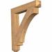 Ekena Millwork 5 1/2 W x 42 D x 42 H Imperial Craftsman Smooth Bracket Western Red Cedar