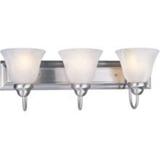 Lexington Brushed Nickel 3 Bulb Vanity Light