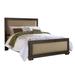 Willlow Pine Distressed Black Bed