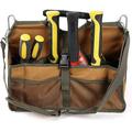 RAVEN Soft-Sided Tool Bag | Design 16 x 13.5 x 9.5 (40.6 x 34.3 x 24.1 cm) | Metal Bar Reinforcement | Multiple Pockets & Straps | Great For Handyman