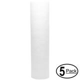 5-Pack Replacement for H2O Distributors UCF-02-38-USA Polypropylene Sediment Filter - Universal 10-inch 5-Micron Cartridge for H2O Distributors Dual Stage Under Sink System - Denali Pure Brand