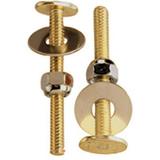 Plumb Pak PP835-16 Toilet Bolt Set 1/4 x 2-1/4 Pack/2