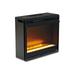 Signature Design by Ashley Contemporary Entertainment Accessories Electric Fireplace Insert Black