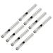 8pcs 6mm Diamond Drill Bit Hole Saw for Tile Glass Marble Tool Silver Tone