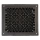 Minuteman International Openwork Design Cast Iron Grille Register Black