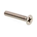 Prime-Line 9001726 Machine Screws Flat Head Phillips Drive 1/4 in.-28 X 1-1/2 in. Grade 18-8 Stainless Steel 10-Pack