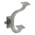 Hickory Hardware Large Satin Nickel Silver Zinc 5 in. L Double Hook 1 pk