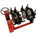 INTSUPERMAI Pipe Welding Soldering Machine Welder Electric Tube HDPE Butt Fusion Equipment Screw Style 2.48 -6.30 Four Clamps Red