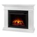 Real Flame Centennial 56 Contemporary Wood Grand Electric Fireplace in White