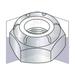 1/2-13 Nylon Insert Hex Lock Nut (Stop Nut) | Thin Pattern | Light Hex Thin Height (NTM & NTE Series) | Steel | Zinc Plated (Quantity: 800)