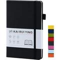 KaiRuiYing Journal Notebook with Pen Holder A5 Notebooks for Work/Writing College Ruled Notebook for School Thick Journal for Men/Women Note Book/Pads for Note Taking 100Gsm Paper Lined Notebook