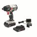 PORTER CABLE 20-Volt Max Lithium-Ion Cordless Compact Impact Driver With 2 Batteries PCC641LB