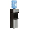Brio Top Loading Water Cooler Dispenser - Hot and Cold Water Child Safety Lock Holds 3/5 Gallon Bottles - UL/Energy Star Approved