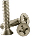 1/4 -20 x 7/8 Machine Screw Stainless Steel (18-8) Phillips Flat Head (inch) Head Style: Flat (QUANTITY: 500) Drive: Phillips Thread: Coarse Thread (UNC) Fully Threaded