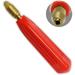 JEWEL TOOL Easy Grip 4MM Brass Pin Vise | Textured Head | 4.25 (10.8 cm) Length | Three-Sided Handle in Blue/Red | Weighs 1.2 oz (34 g) | Hand-Operated Drill Assistant