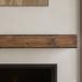 Mantels Direct Dakota 48 Pine Wood Fireplace Mantel Shelf - Mocha