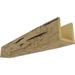 4 W x 6 H x 18 L 3-Sided (U-beam) Hand Hewn Endurathane Faux Wood Ceiling Beam Natural Golden Oak