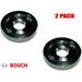 Bosch 1380 Grinder Replacement 5/8 Inner Flange Round Nut # 3603340503 (2 Pack)