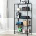 Ktaxon Wire 5 Tier Shelving Units 35 L x 14 W x 71 H Storage Rack Supreme Shelving Organization Black