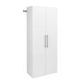 Prepac HangUps 6 Piece 120 Wall Mounted Garage Cabinet Set in White